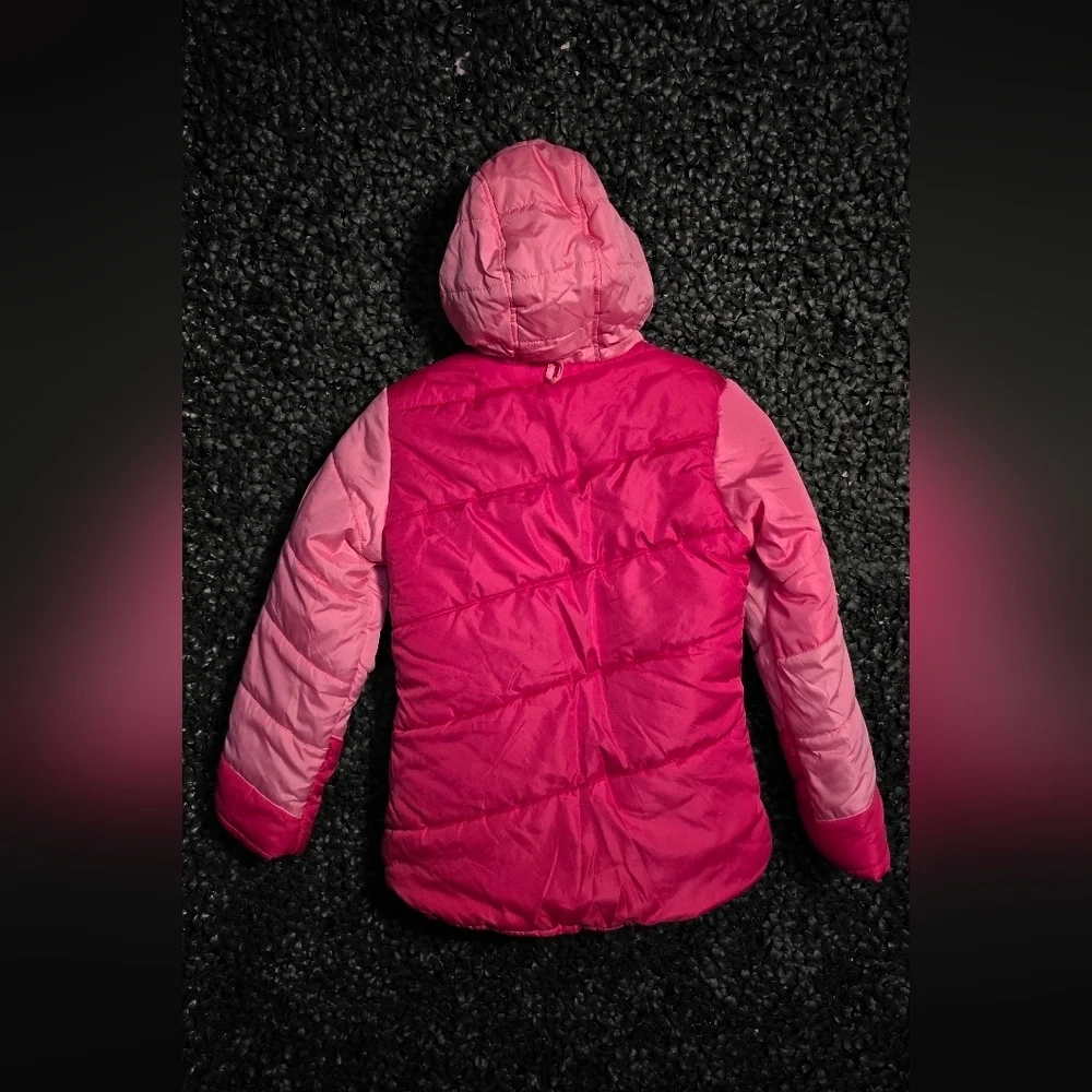 Kids Pink Hooded Jacket